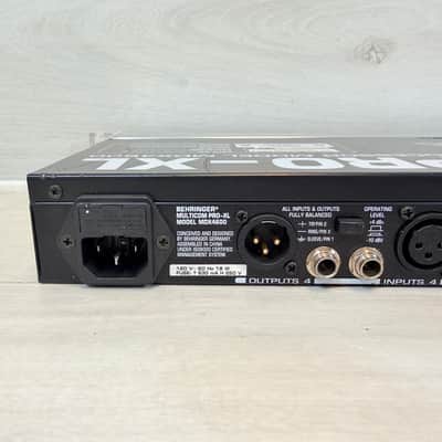 Behringer Multicom Pro-XL MDX4600 Quad Channel Compressor Limiter Gate Dynamics Processor 2006 image 12
