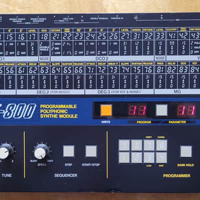 Korg EX-800 1984 - Black
