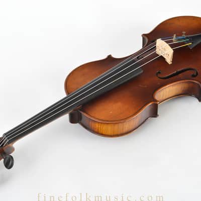 1900s Bohemian or Saxon violin image 8