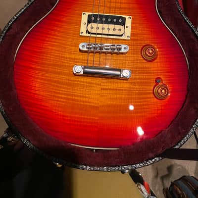 Godin Summit Classic Supreme LTD 2020 Cherry Burst Killer Flame, Pro Set, El Rayo Pickups, A Rocker! image 2