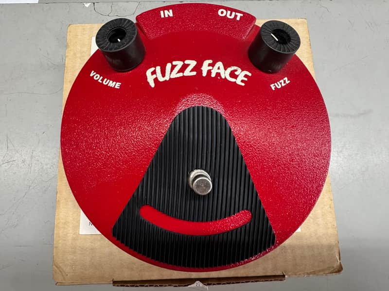 Dunlop JHF2 Jimi Hendrix Signature NKT 275 Fuzz Face 1993-1994 Red image 1