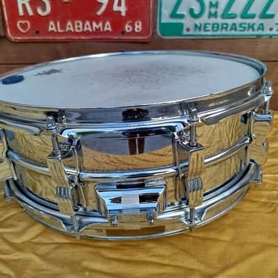 Ludwig  Steel Import  14"X5", 1990s. image 5