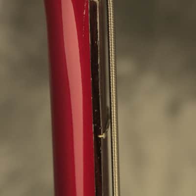 1982 Gibson Victory Artist Bass CANDY APPLE RED with papers + RARE painted neck image 12