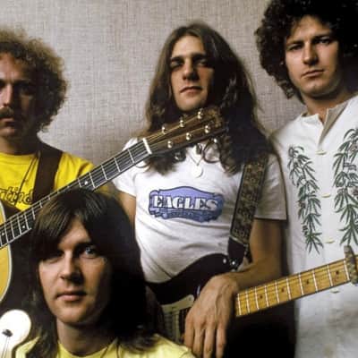 Vintage 70s Gold 'Woodstock' Guitar Strap Replica image 9