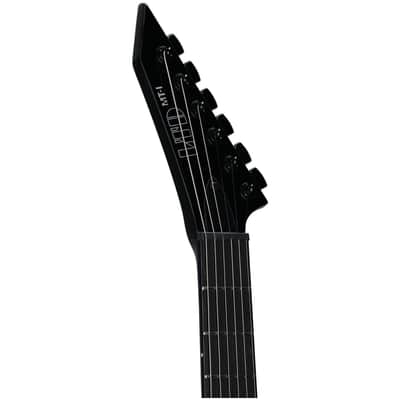 ESP LTD Mick Thomson MT-1 Electric Guitar (with Case), Obsidian Metallic image 7