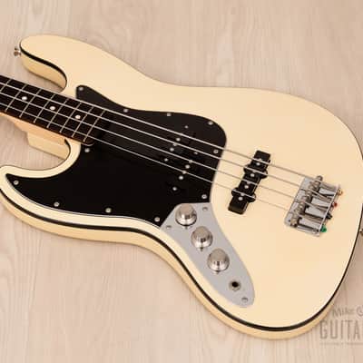 2011 Fender Aerodyne Jazz Bass PJ Left-Handed Vintage White w/ Hangtags, Japan CIJ image 9