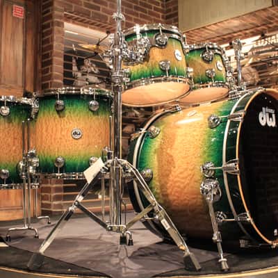 DW Collector's Series SSC Maple Exotic Moabi 5pcs Drum Set - New! image 1