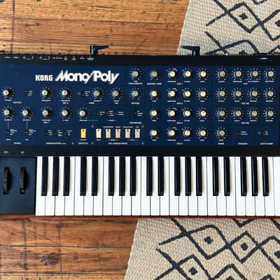 KORG Mono/Poly 4-Voice Analog Synthesizer w/ModyPoly & HiRes Mods