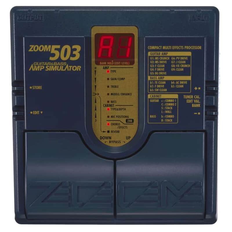 Zoom 503 Guitar & Bass Amp Simulator image 1