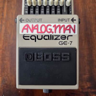 Boss GE-7 (2011) EQ w/Analogman Pro Mod & Upgraded Green LED image 3
