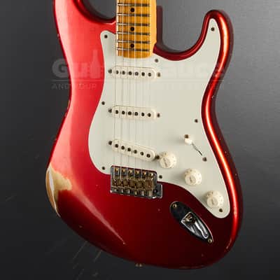 Fender Custom Shop Stratocaster 58 Relic Faded Aged 2022 - Candy Apple Red (COD 1127UG) image 6