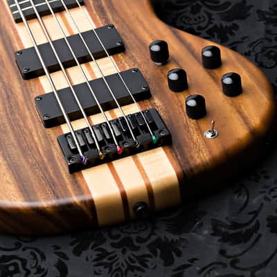 Wolf 5 String Bass Walnut image 11