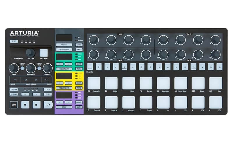 Arturia BeatStep Pro Black Limited Edition + 14 Cavi CV Omaggio! EXDEMO image 1