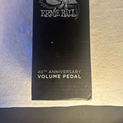 Ernie Ball P0-6110 40th Anniversary VP Volume Pedal with Kevlar Cord 2017 - Black image 3