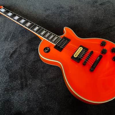 ESP Edwards E-LP-85CD Les Paul Custom - Orange - VERY GOOD