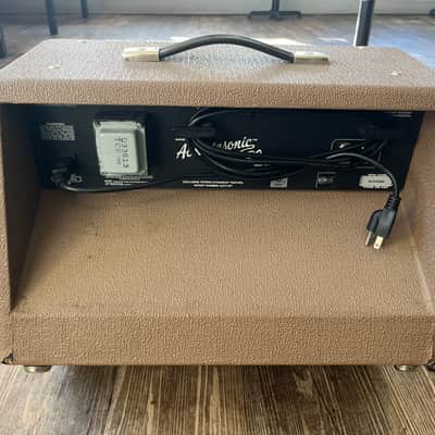 Fender Acoustasonic 30 DSP 2-Channel 30-Watt 1x8" Acoustic Guitar Amp with Onboard Effects 2004 - 2011 - Brown image 3