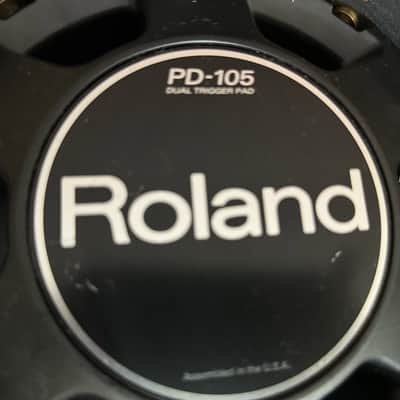 Roland PD-105BK V-Pad 10" Dual Trigger Mesh Drum Pad 2010s - Black image 3