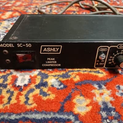 Ashly SC-50 Peak Limiter Compressor 1970s image 2
