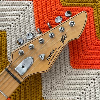 Peavey Patriot - Active EMG 81!! - Modded and Repainted in the Coolest Way!! - Angular Prog Guitar! - Original Case! - image 2