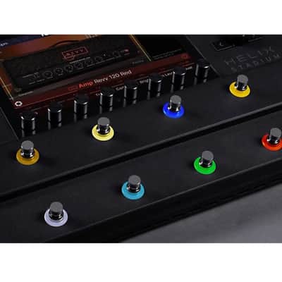 Line 6  Helix Stadium Floor Multi-Effects Guitar Processor - Black New - Black image 12