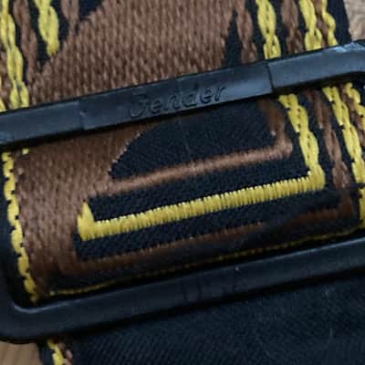 Circa 1980s / 90s Fender Monogrammed Guitar Strap USA image 4