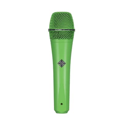 Telefunken USA M81 handheld dynamic microphone, green image 1
