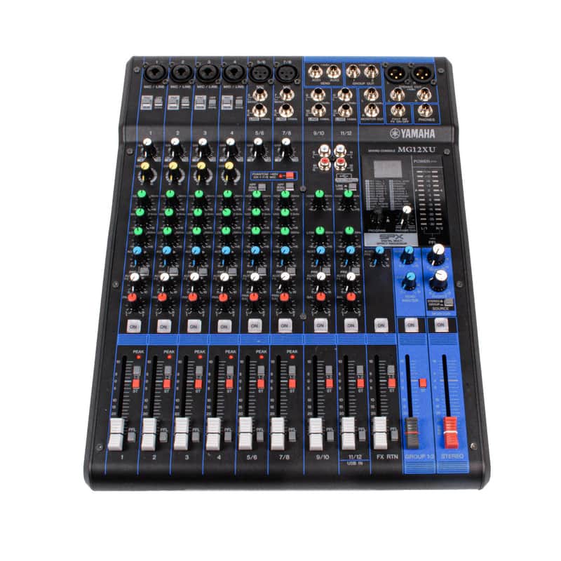 Yamaha - MG12XU - 12-Channel Analog Mixer - w/Manual USED image 1