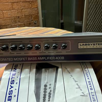 Lab Systems Mosfet 400B Mid 90’s - Silver Grey image 1