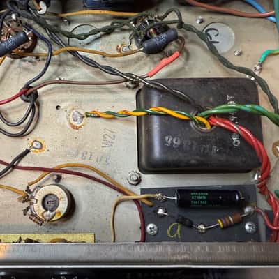 Fender Bandmaster 40-Watt Guitar Amp Head ONLY 1963 - 1967 Black Panel Bild 12
