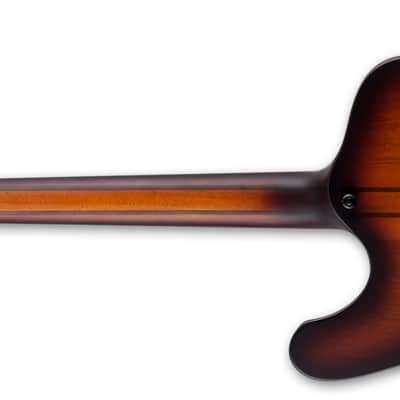 ESP LTD Phoenix-1004 Electric Bass Guitar Tobacco Sunburst Satin - Returned Used image 2