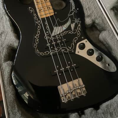 Ibanez 2609B Professional Black Eagle Double Cutaway 4-String Bass with Maple Fretboard 1970s - Black image 6