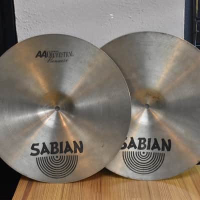 Used Sabian 18" Viennese Orchestral Cymbal Pair - 1396g/1406g image 2