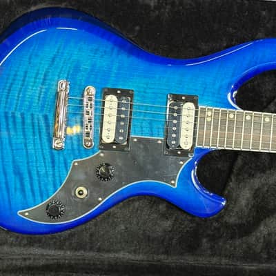 Gibson Victory Figured Cobalt Burst New Unplayed Auth Dlr 6lbs11oz #250 image 5