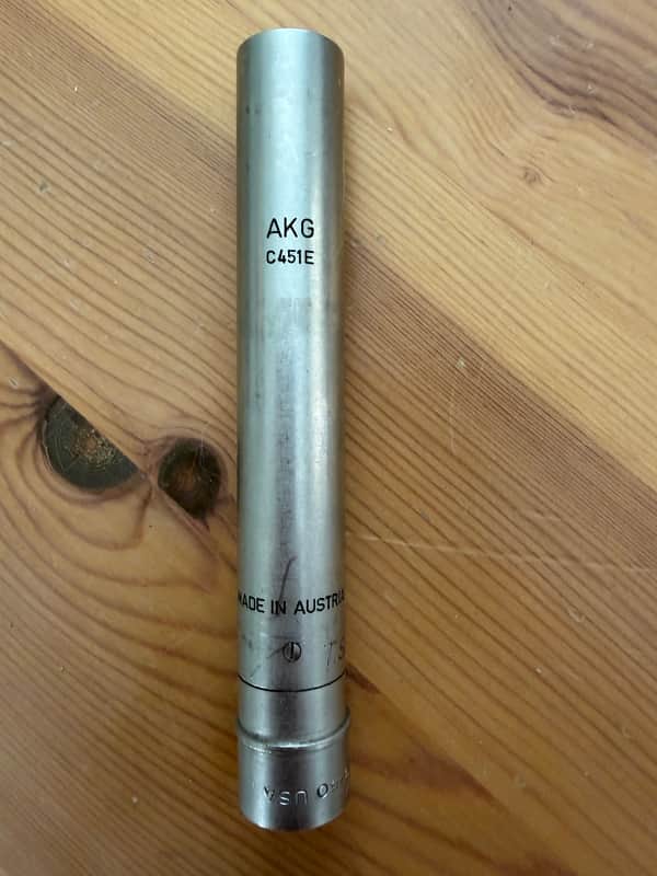 AKG C451E 1968-1978 - Nickel image 1