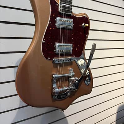 Fender Parallel Universe II Maverick Dorado Electric Guitar - Firemist Gold image 4