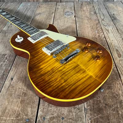 Bad Cat Vintage Standard Les Paul Copy Shengze Instruments 2021? - Iced Tea Burst image 8