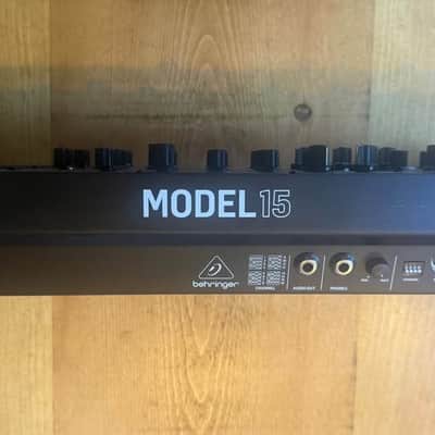 Behringer Model 15 Desktop Semi-Modular Synthesizer 2024 - Present - Black with Wood Sides image 3