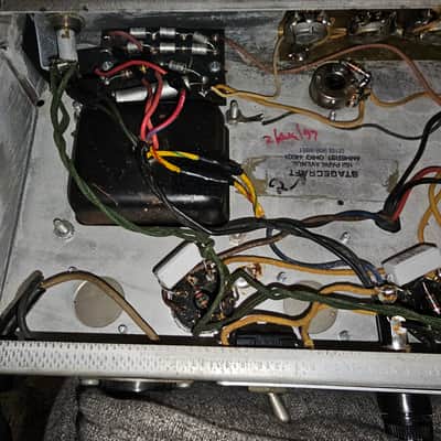 Fender 1968 Drip Edge Bandmaster Tube Amp image 13
