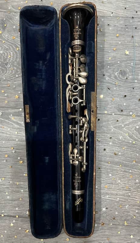 Antique Rampone Brevettato clarinet 1900 - Grenadilla wood image 1