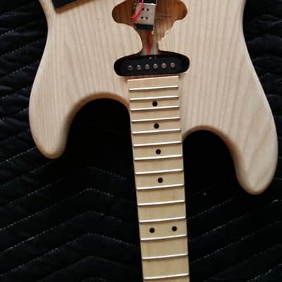 Frankenstrat EVH Kit Guitar - Ash Body - Floyd Rose image 13