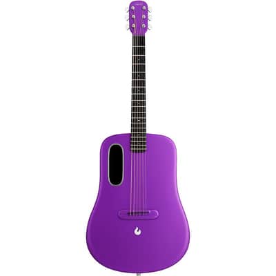 LAVA MUSIC LAVA ME 4 Carbon Fiber 38" Acoustic-Electric Guitar With Airflow Bag - Regular Purple image 3