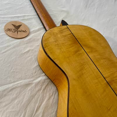 K Yairi KY CYTM (2024) 6156. Masterworks. Classical Parlour, Flamed Maple, Handmade in Japan.Dominic Miller's favourite guitar. image 18