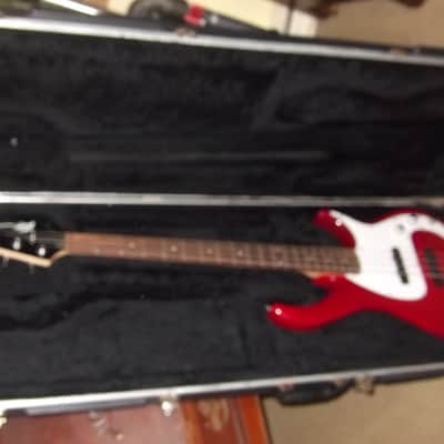 Peavey Milestone 4-String Electric Bass - Trans Red, As New W/ HSC image 10