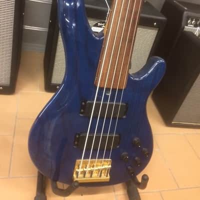 Yamaha trb-5 fretless made in japan eccellenti condizioni image 2