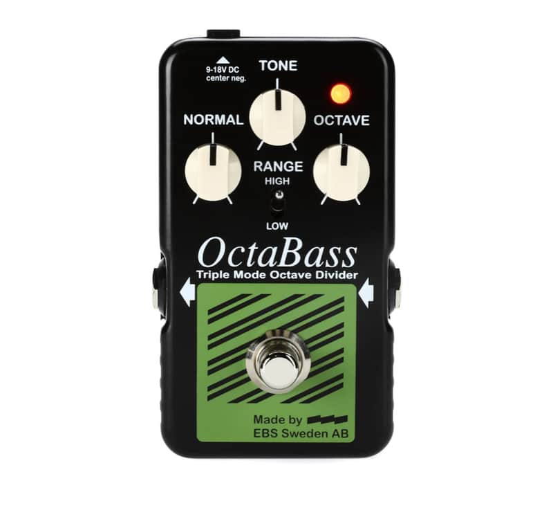 EBS OCTABASS TRIPLE MODE OCTAVE DIVIDER PEDAL (NOS) image 1