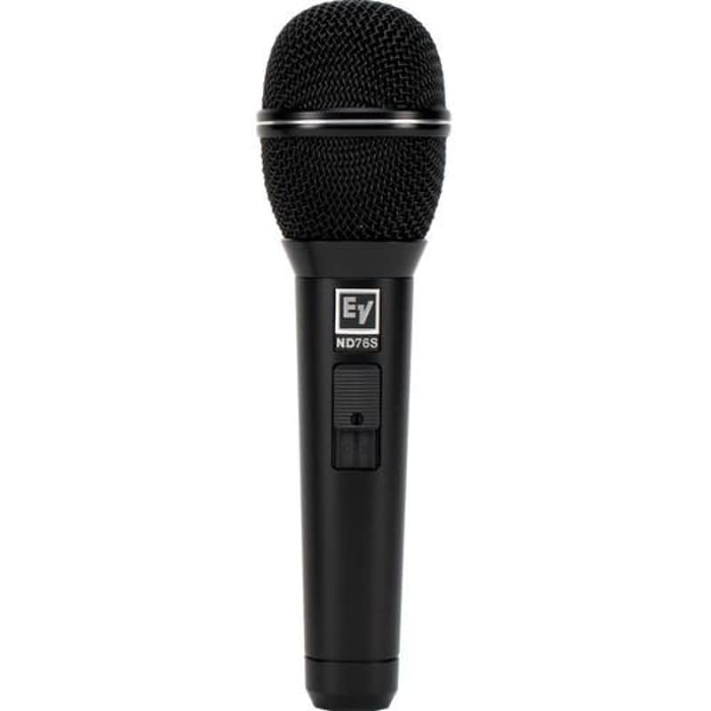 Electro-Voice ND76S Dynamic Cardioid Vocal Microphone with Mute/Unmute Switch image 1