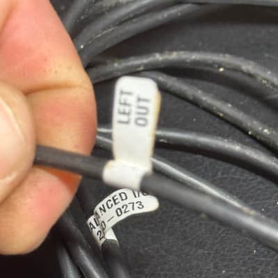 Belden DB9 to XLR Male / Female I/O Cable Snake Connector 1970's 1980's - Black image 7