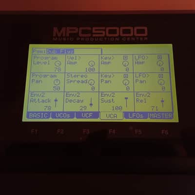 New green display for Akai Mpc 5000 (price valid until 16/07) image 3