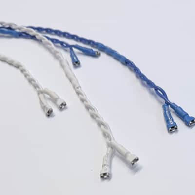 Wiring Harness Layout #3 for Cab 4x10 / 4x12 / 4x15 with all Parallel connect, Vintage Fender Style Speaker Cable, Switchcraft 1/4” image 9