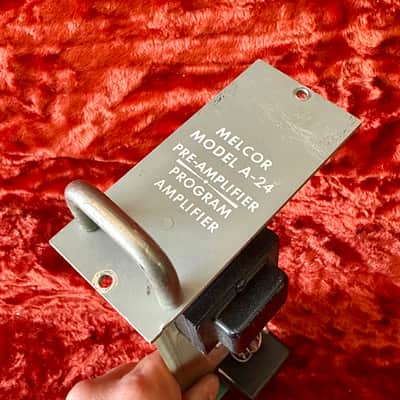Melcor A-24 preamplifier module 1960’s - pre API 325 original vintage USA discrete microphone pre mic preamp image 2